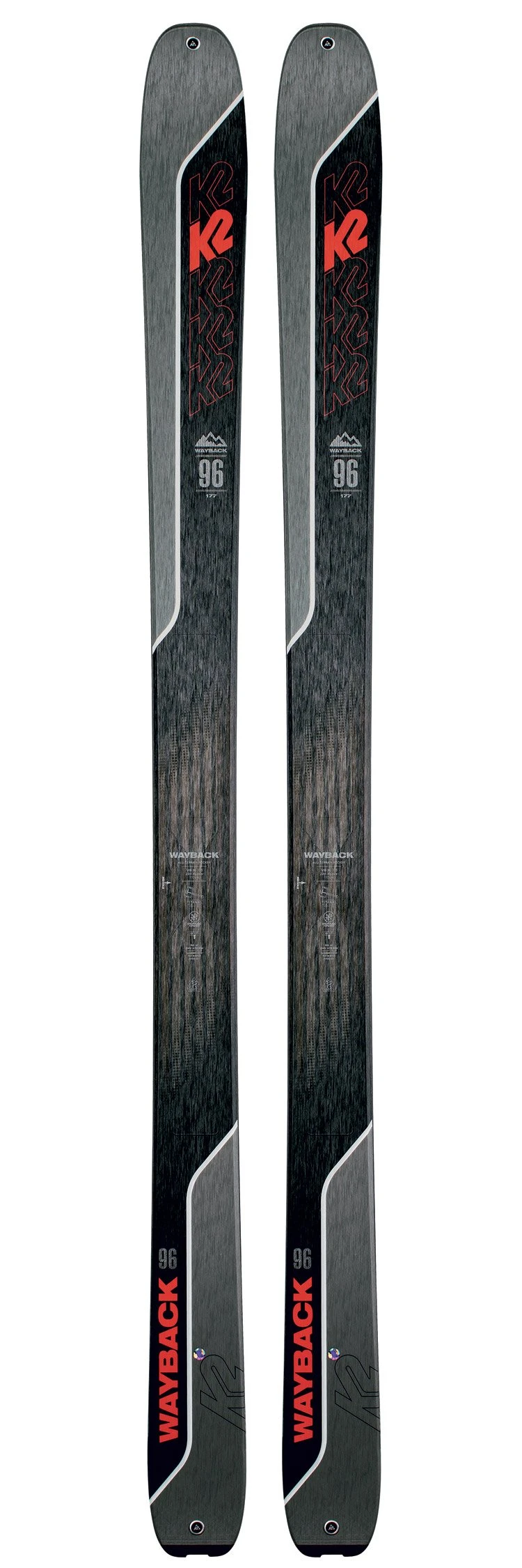 Ski K2 Wayback 96 3 Ski K2 Wayback 96