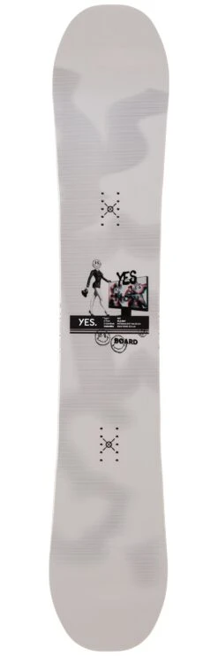 Yes! Planche Snowboard Yes Typo