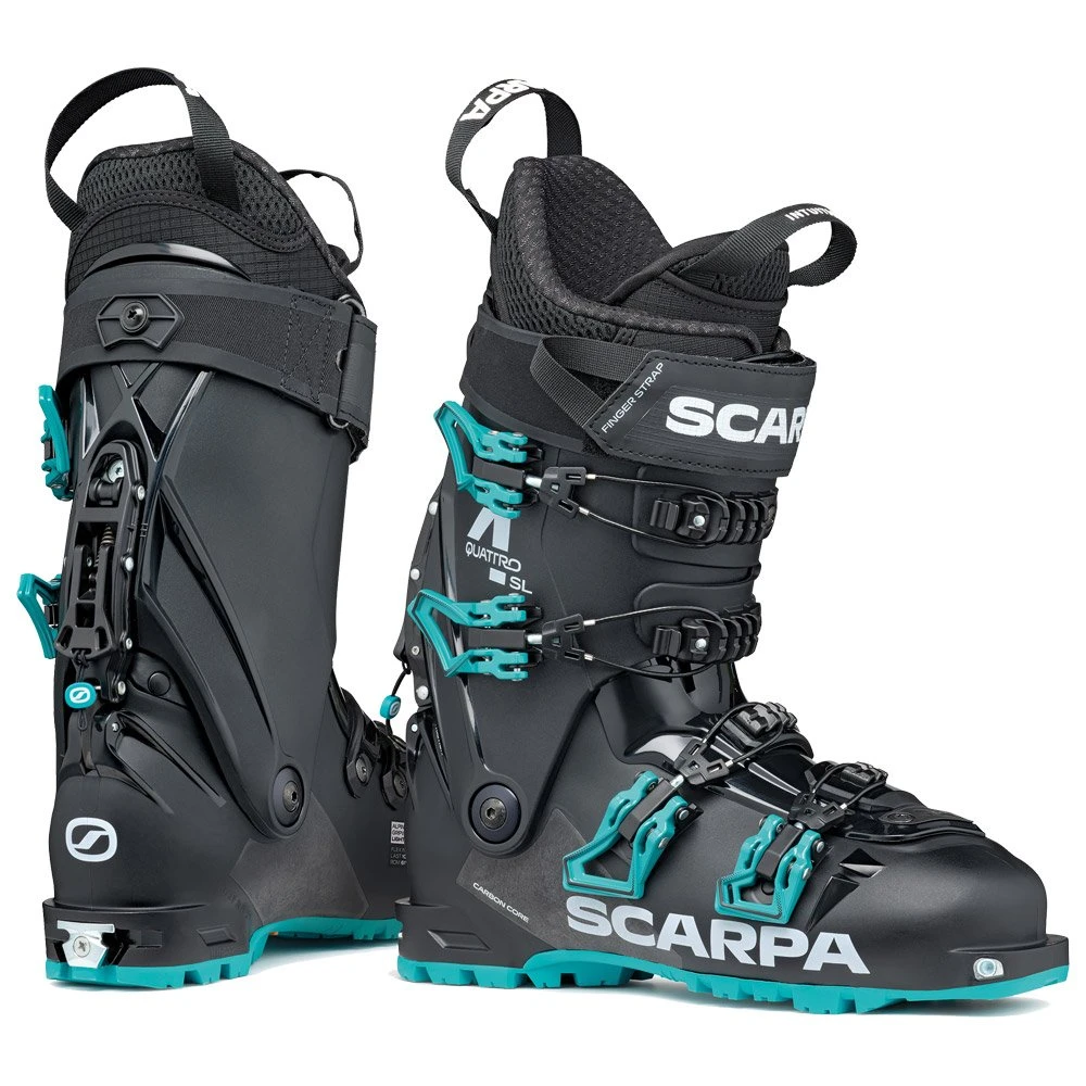 Chaussures De Ski Randonnée Scarpa 4-Quattro Sl Wmn Black Lagoon 9 Chaussures De Ski Randonnée Scarpa 4-Quattro Sl Wmn Black Lagoon – Image 7