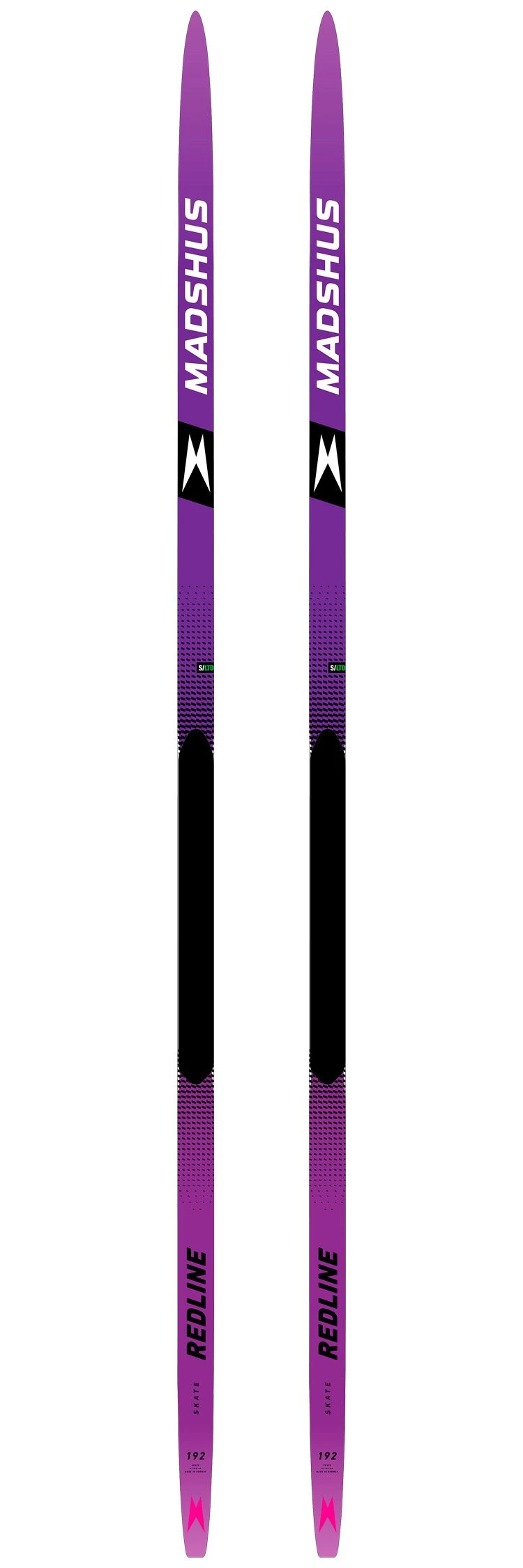 Ski Nordique Madshus Redline Skate LTD Green Base 3 Ski Nordique Madshus Redline Skate LTD Green Base