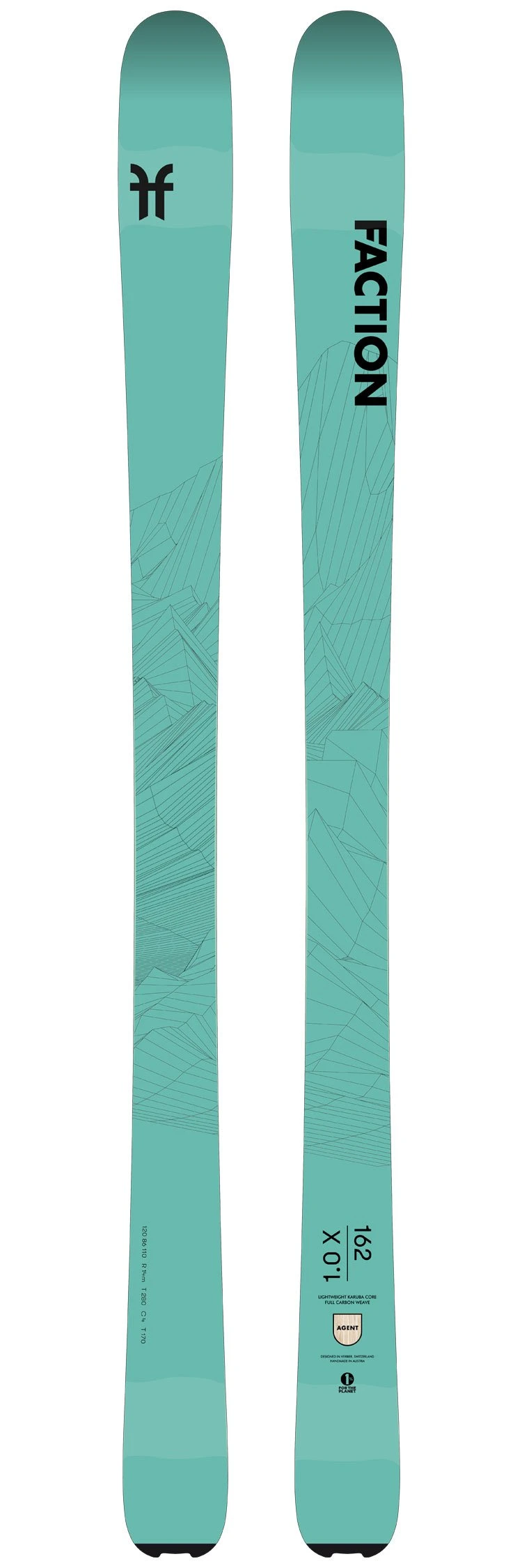 Ski Faction Agent 1.0 X 3 Ski Faction Agent 1.0 X