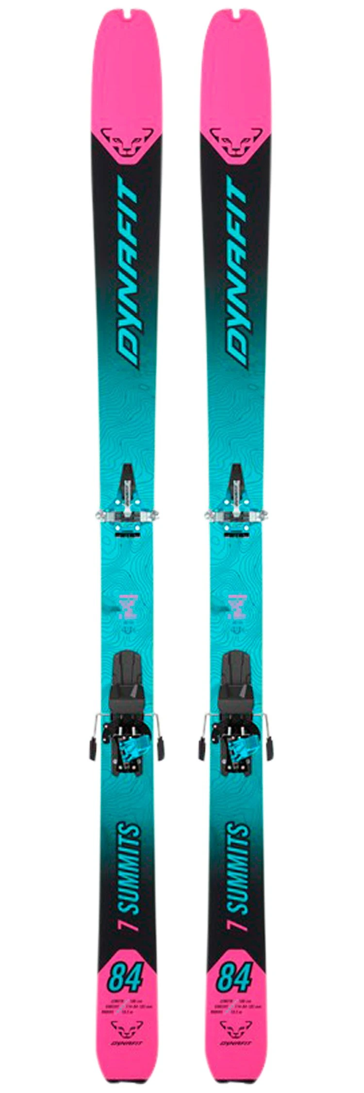 Kit Ski Dynafit Seven Summits W + Fixations Radical + Peaux 3 Kit Ski Dynafit Seven Summits W + Fixations Radical + Peaux