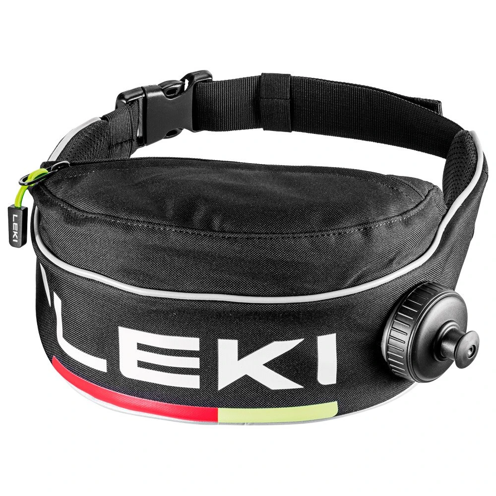 Porte-Gourde Leki Drinkbelt Thermo Black Bright Red Neon Yellow 3 Porte-Gourde Leki Drinkbelt Thermo Black Bright Red Neon Yellow