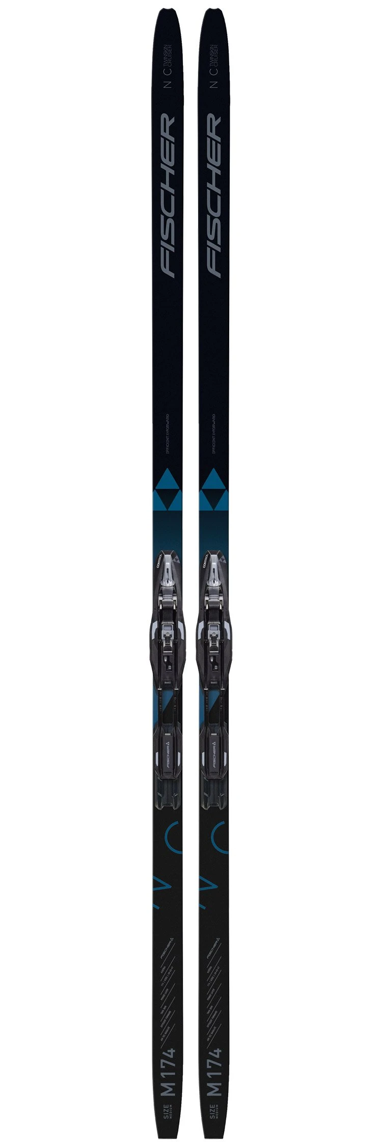 Ski Nordique Fischer Twin Skin Cruiser EF 3 Ski Nordique Fischer Twin Skin Cruiser EF