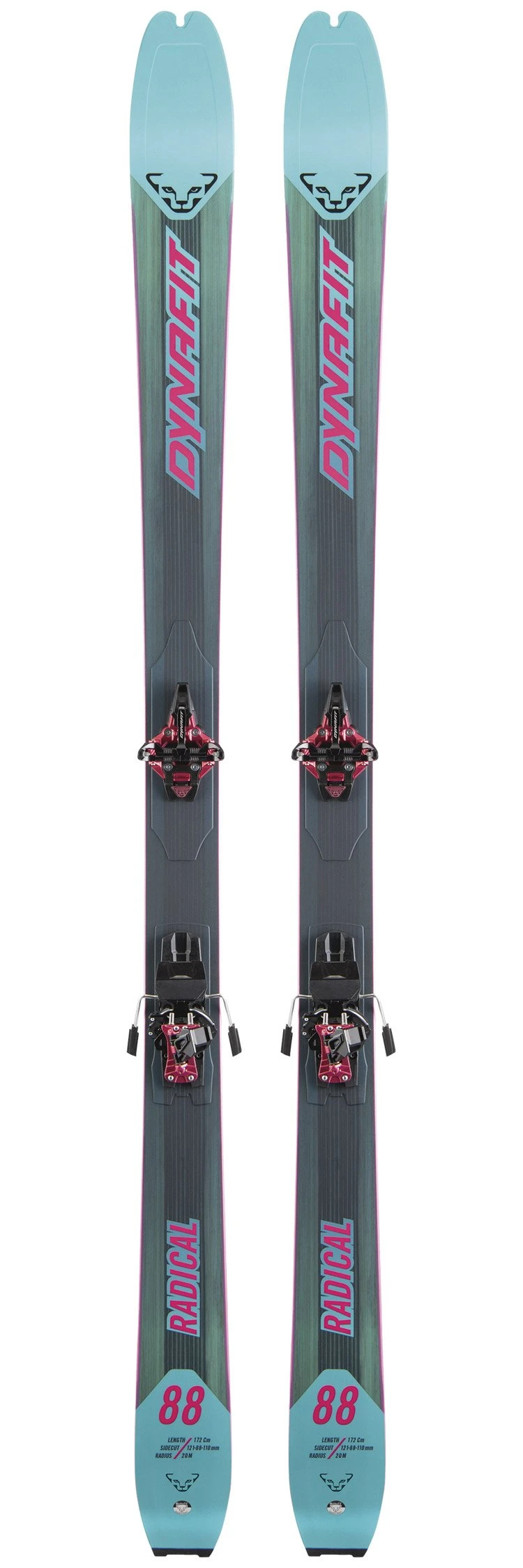 Kit Ski Dynafit Radical 88 W + Speed Radical + Peaux De Phoque 4 Kit Ski Dynafit Radical 88 W + Speed Radical + Peaux De Phoque – Image 2