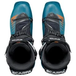 Chaussures De Ski Randonnée Scarpa F1 Gt Petrol Orange -Ski Équipement Boutique 80f236929a2f86af813633d76222567878b5a41a H23SCARCHA257275 7