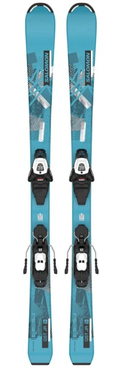 Kit Ski Salomon L Qst Jr M + L6 Gw