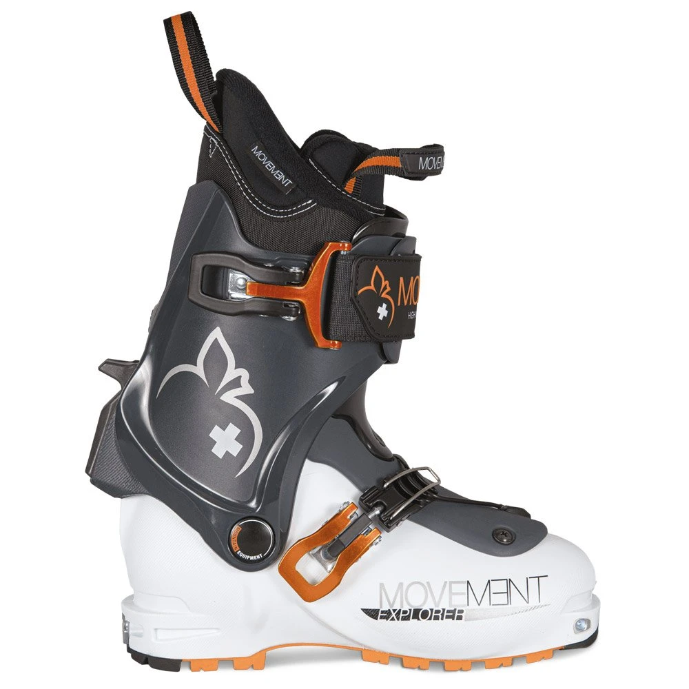 Chaussures De Ski Randonnée Movement Explorer Junior Ultralon White Grey Orange 3 Chaussures De Ski Randonnée Movement Explorer Junior Ultralon White Grey Orange