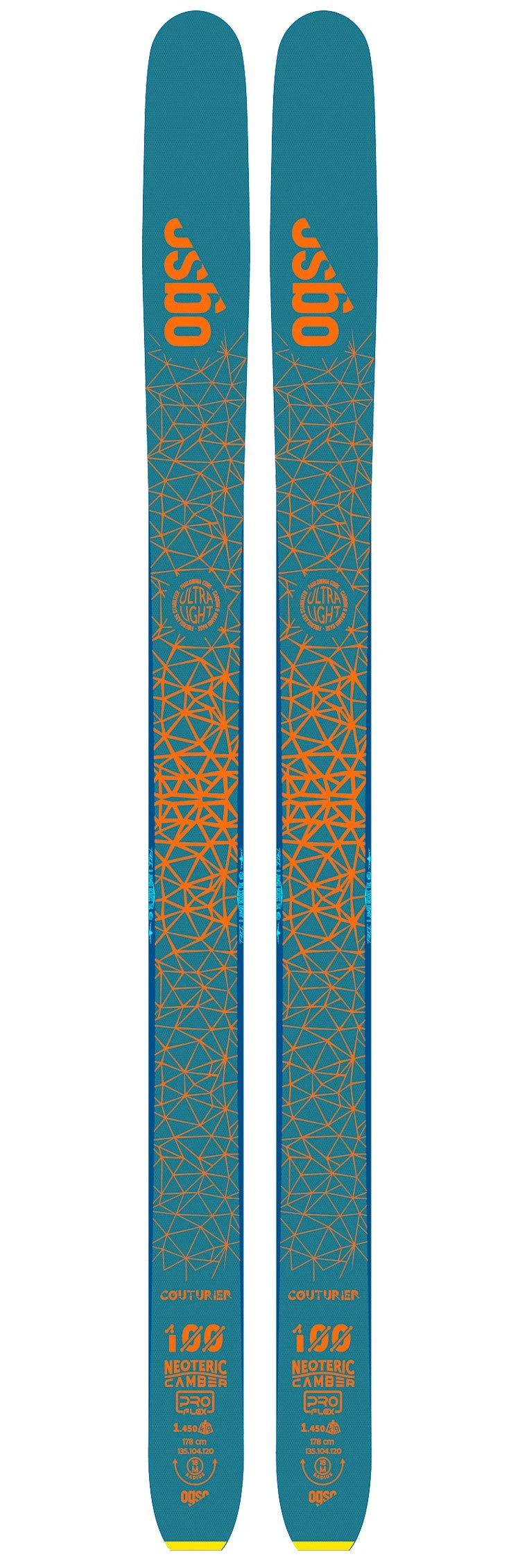 Ski Ogso Couturier 100 3 Ski Ogso Couturier 100