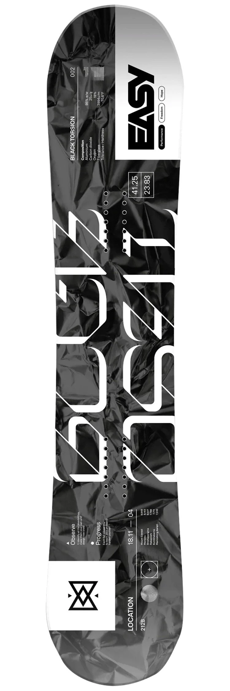 Planche Snowboard Easy Snowboard Black Torsion 3 Planche Snowboard Easy Snowboard Black Torsion