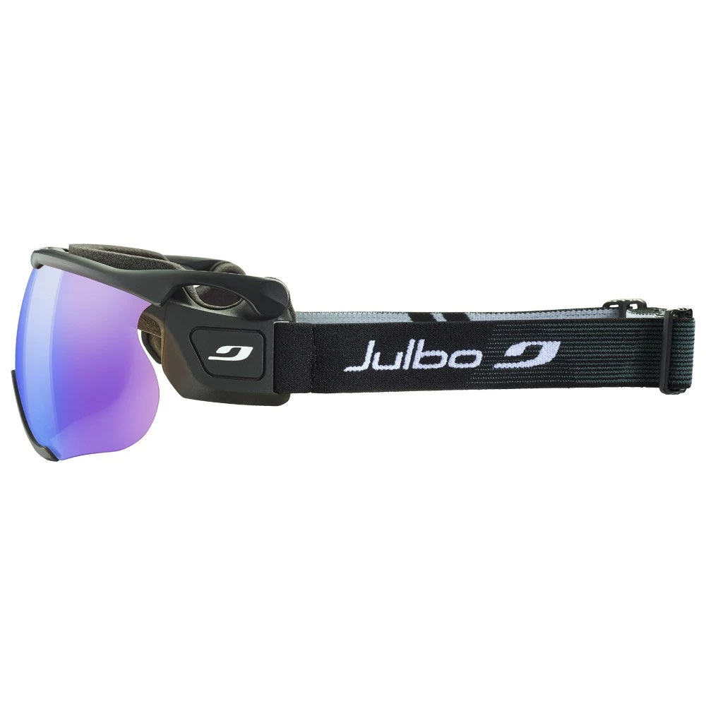 Visière Nordique Julbo Sniper Evo L Noir Noir Reactiv High Contrast 1-3 4 Visière Nordique Julbo Sniper Evo L Noir Noir Reactiv High Contrast 1-3 – Image 2