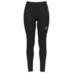 Pantalon Nordique Odlo Ceramiwarm Wmn Tights Black