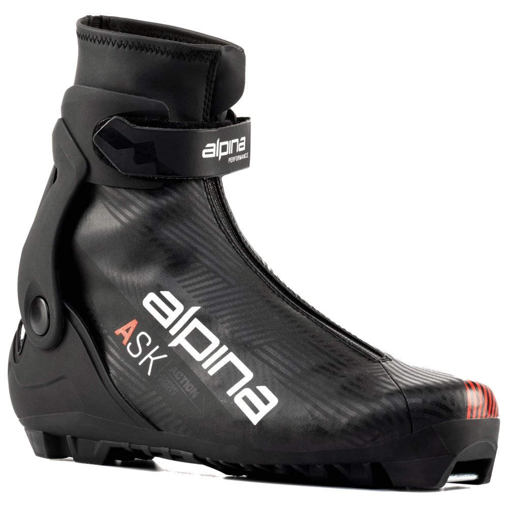 Chaussures De Ski Nordique Alpina Action Skate Black 7 Chaussures De Ski Nordique Alpina Action Skate Black – Image 5