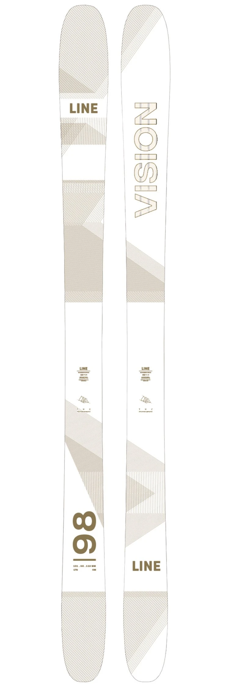 Ski Line Vision 98 3 Ski Line Vision 98