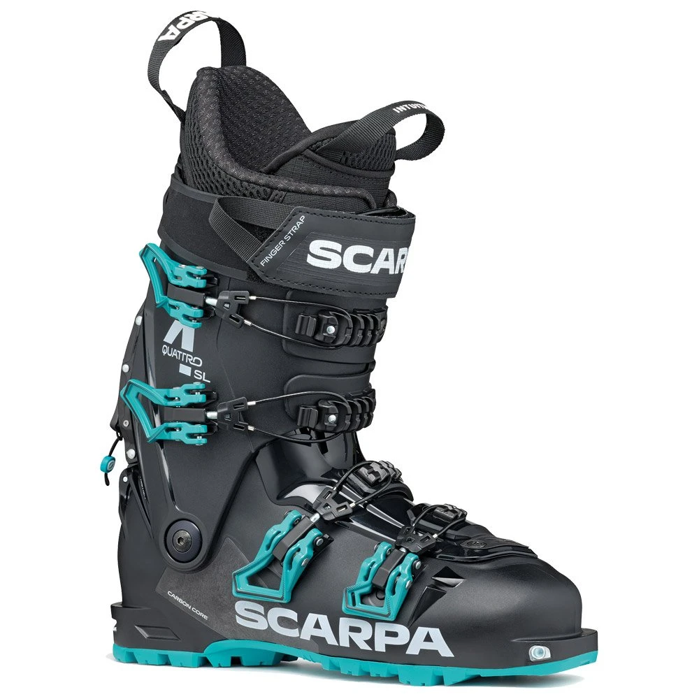 Chaussures De Ski Randonnée Scarpa 4-Quattro Sl Wmn Black Lagoon 6 Chaussures De Ski Randonnée Scarpa 4-Quattro Sl Wmn Black Lagoon – Image 4